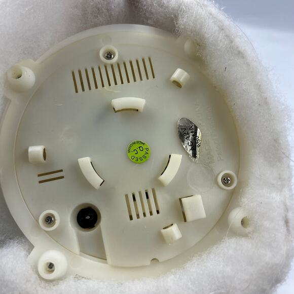 Vintage Fiber Optic Snowman Holding Christmas Tree NO PLUG TESTED - Picture 4 of 15